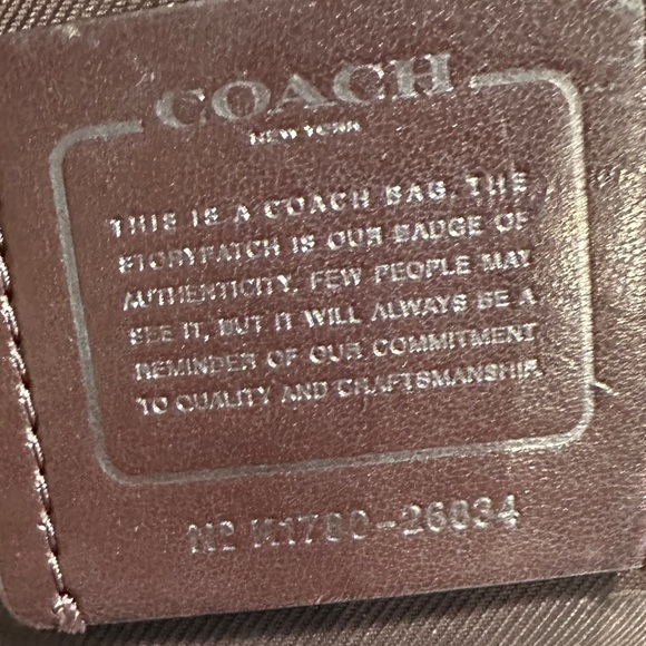 Coach Eddie Quilted Leather Shoulder Bag Studded Purse . Needs Restoring. - Picture 8 of 12